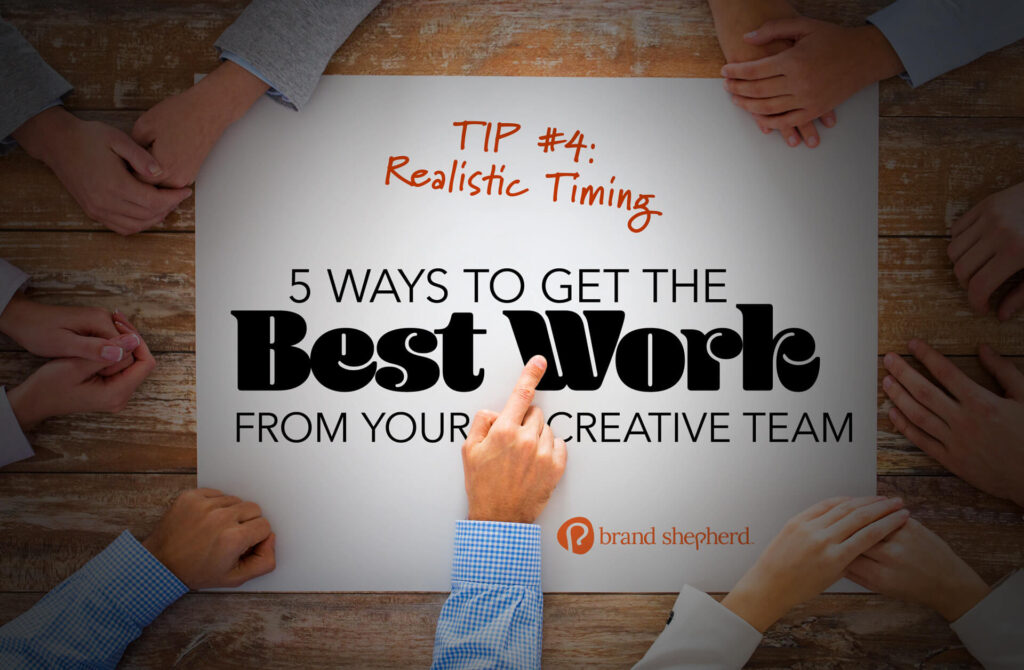 BSHEP 5 ways to get the best work from your creative team 4