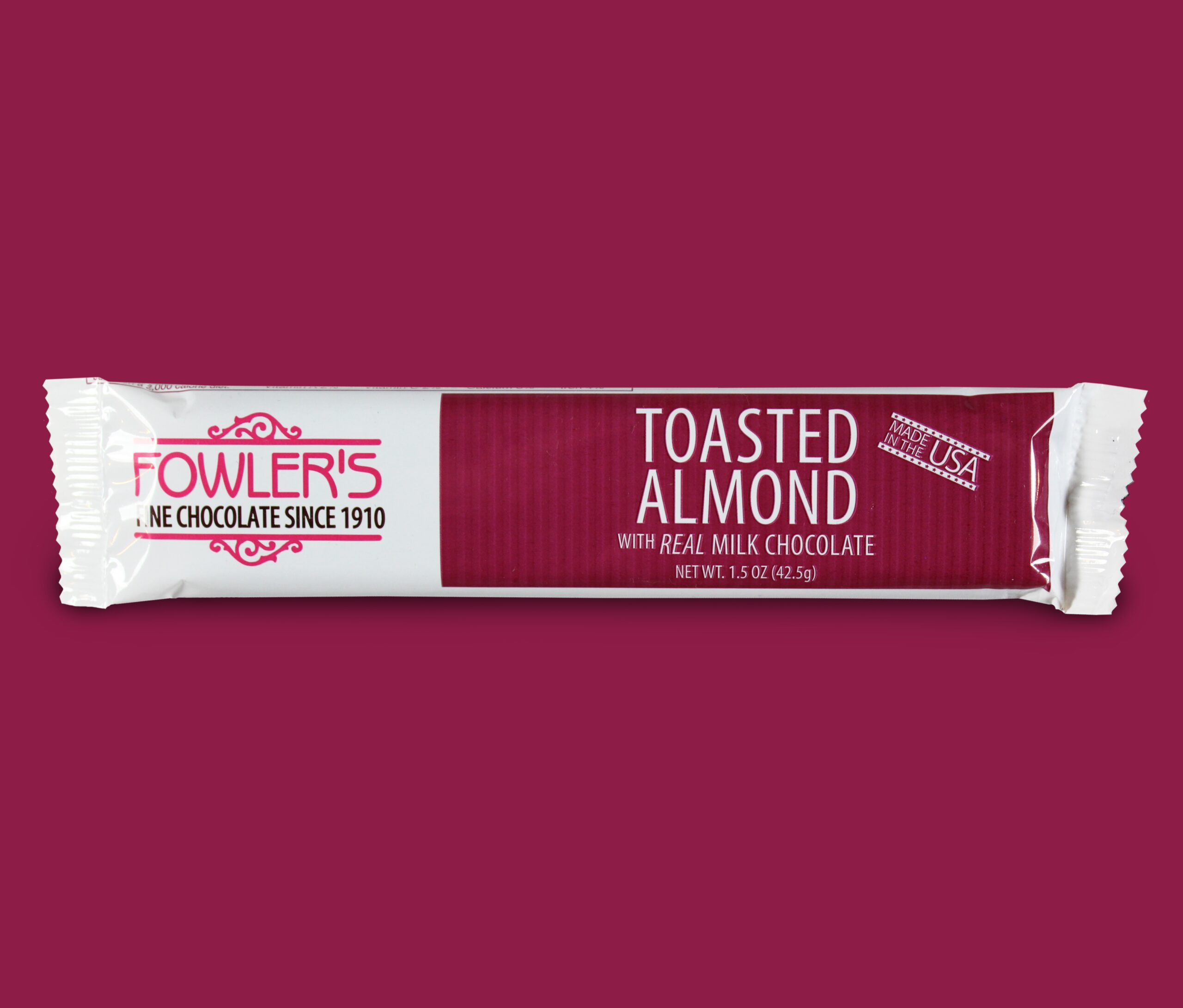 Brand Shepherd Case Study Fowlers Chocolates Almond Candy Bar scaled