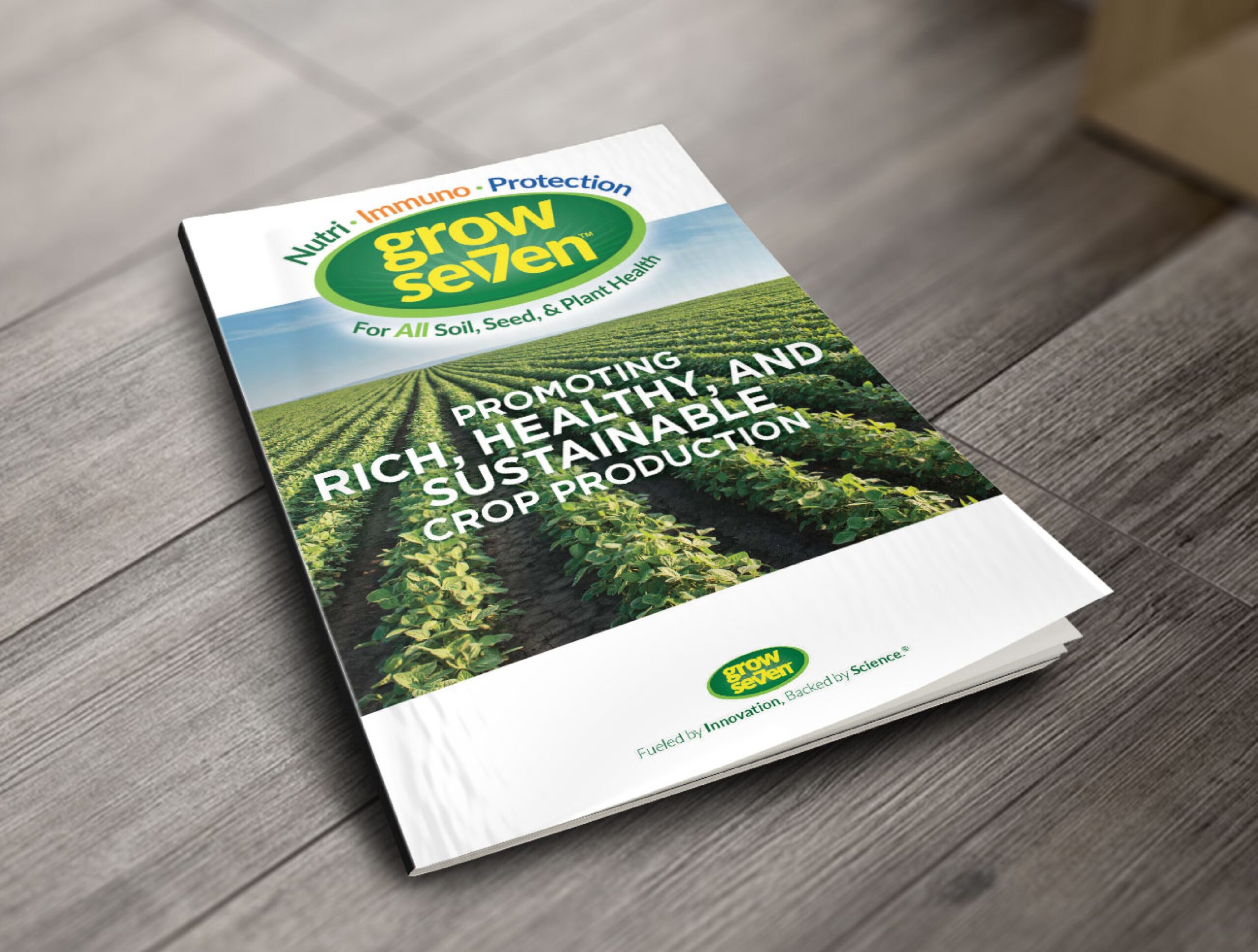 Brand Shepherd Case Study GrowSeven Organic Agriculture Product Portfolio Brochure scaled