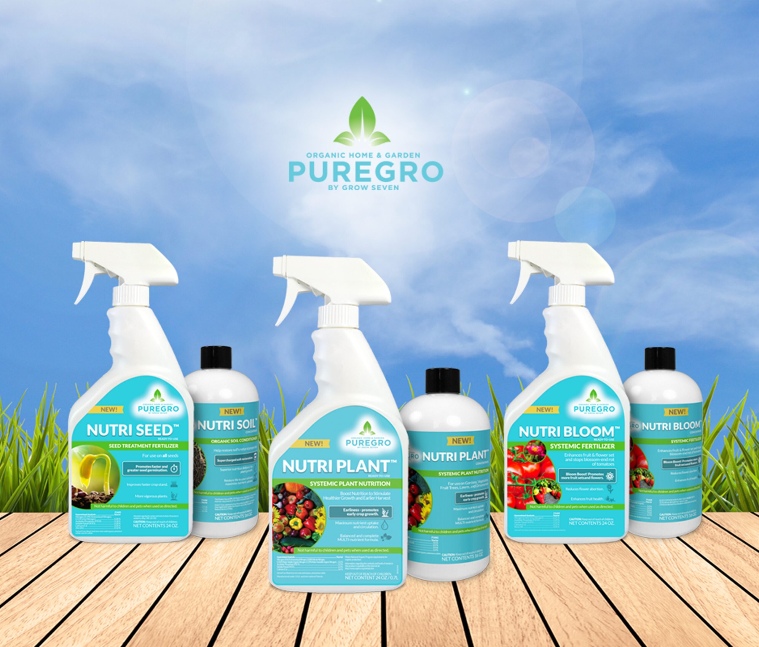 Brand Shepherd Case Study PureGro NUTRI Product Lineup scaled